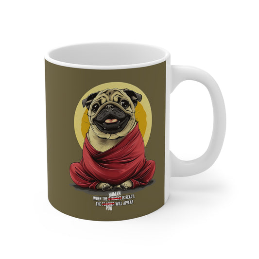 MY PUG is my TEACHER Coffee Mug, 11oz